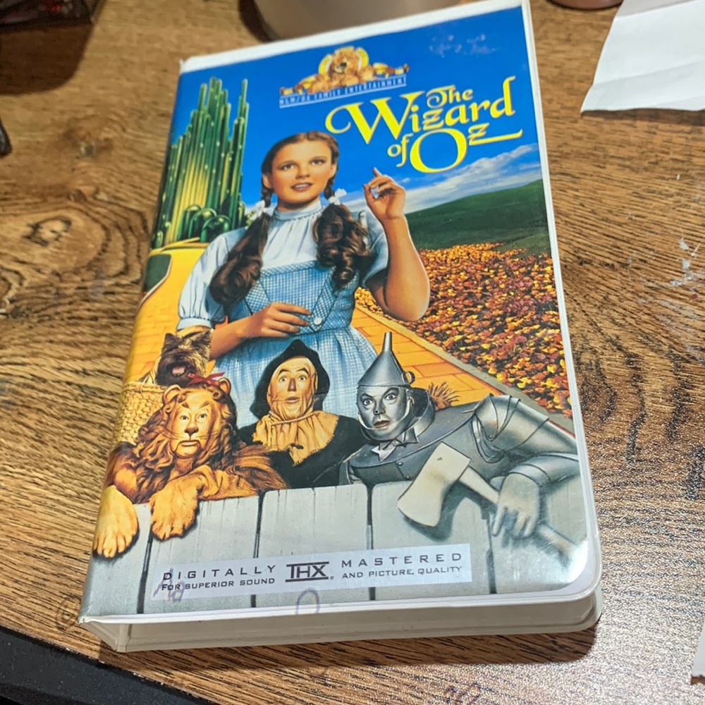 Wizard of OZz VHS
